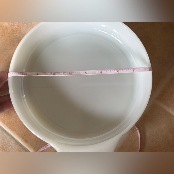 Milk Glass Green Daisy Dish💚🌼 - Picture 8 of 15